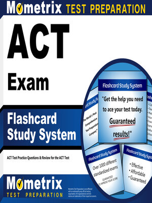 cover image of ACT Exam Flashcard Study System